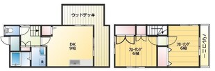 トクラハウスAの物件間取画像